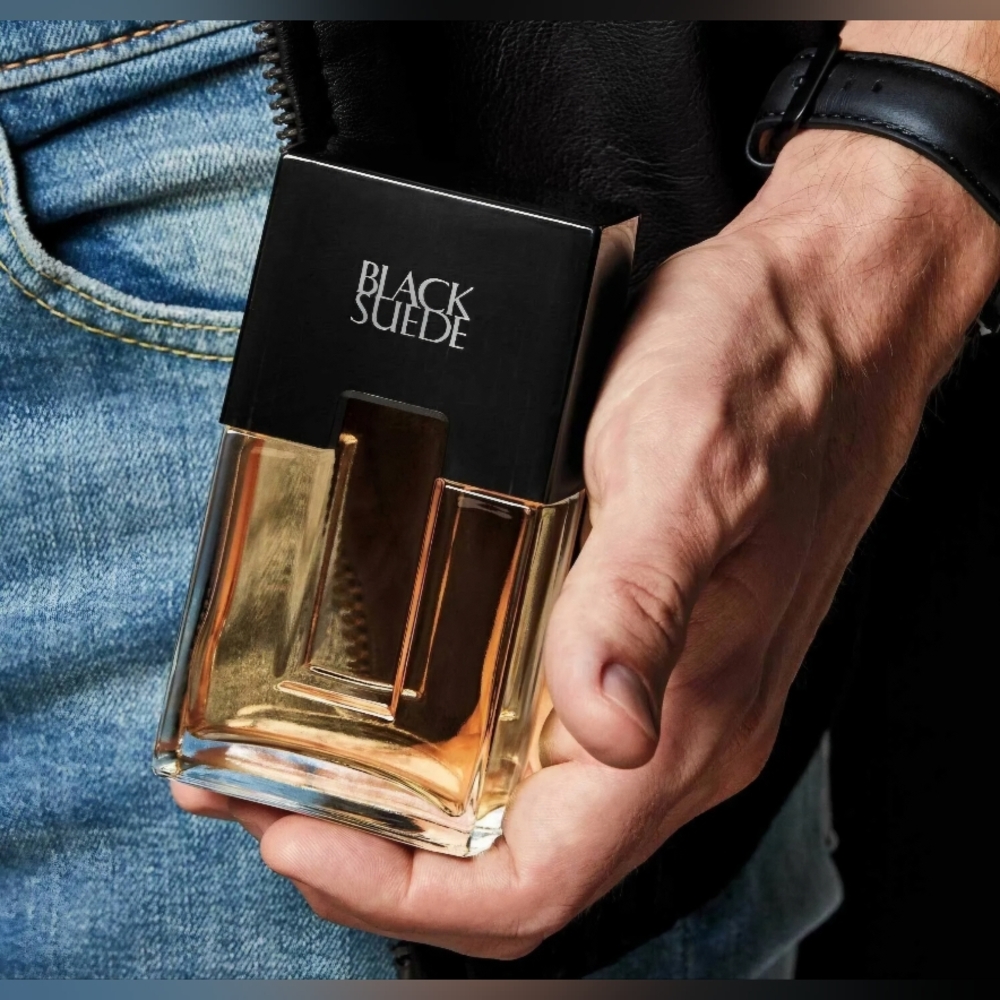 NWT Back Suede Cologne Set